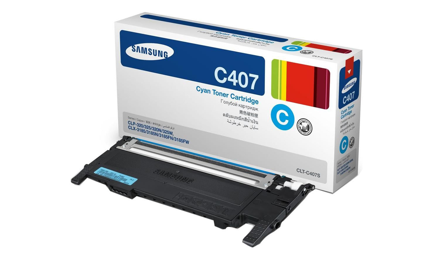 Ресурс картриджа. Картридж Samsung CLT-c407s. Samsung CLT-c407s Cyan. Samsung CLT-k407s Black. Samsung m407 картридж.