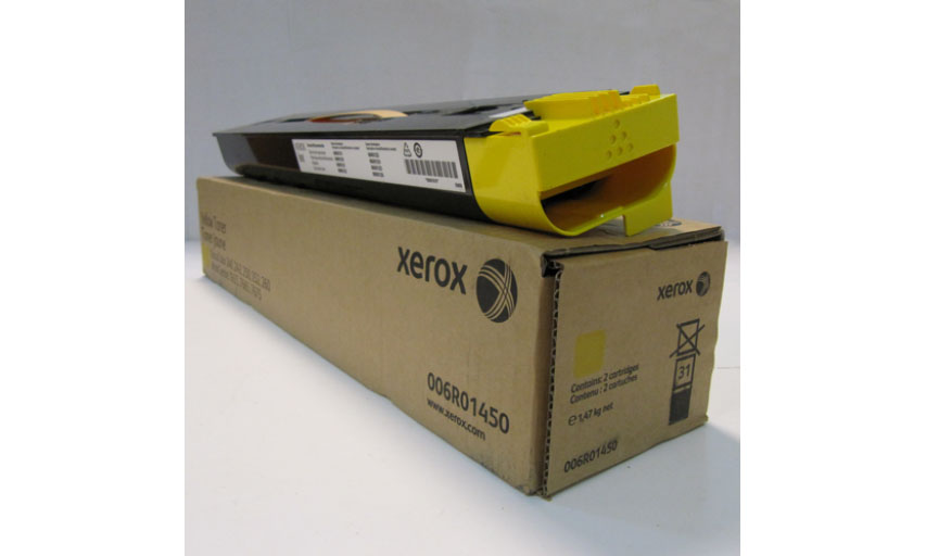 Тонер картридж желтый. Xerox dc240/250. Xerox DC 252. Тонер Xerox DOCUCOLOR 240/242/250/252/260 лазерный желтый 34000стр (2шт.), 006r01450. Лоток 5 Xerox DC 250.